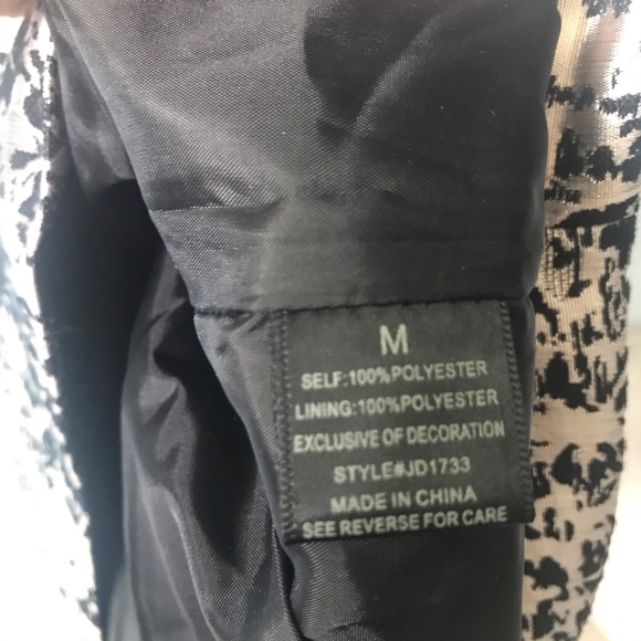 Jealous Tomato Dress Gold & Black Medium - Picture 10 of 10